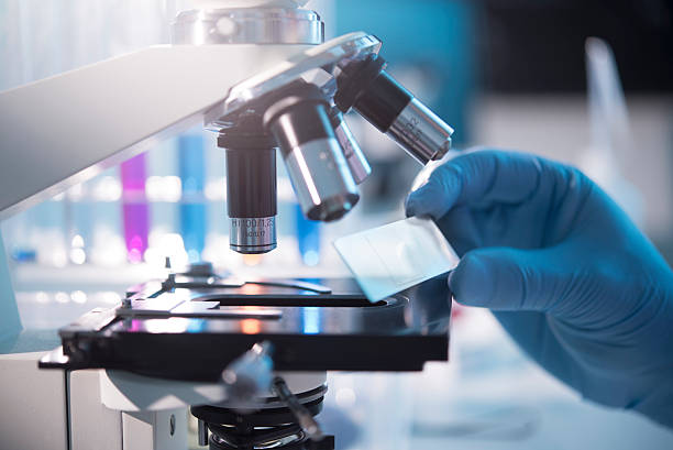 Pathology lab at Chandak hospital